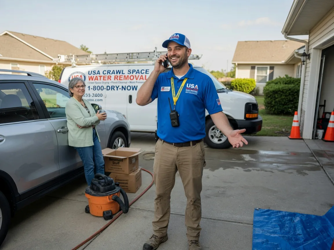 Crawl Space Water Removal Hancock, MD FAQs